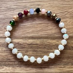 Taylor Swift Eras bracelet subtle minimalistic simple white gold speak now